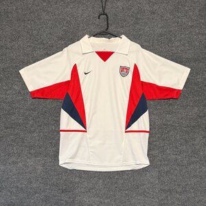 Vintage 2002 USMNT USA Nike Fifa World Cup Jersey Mens Sz M Football Soccer